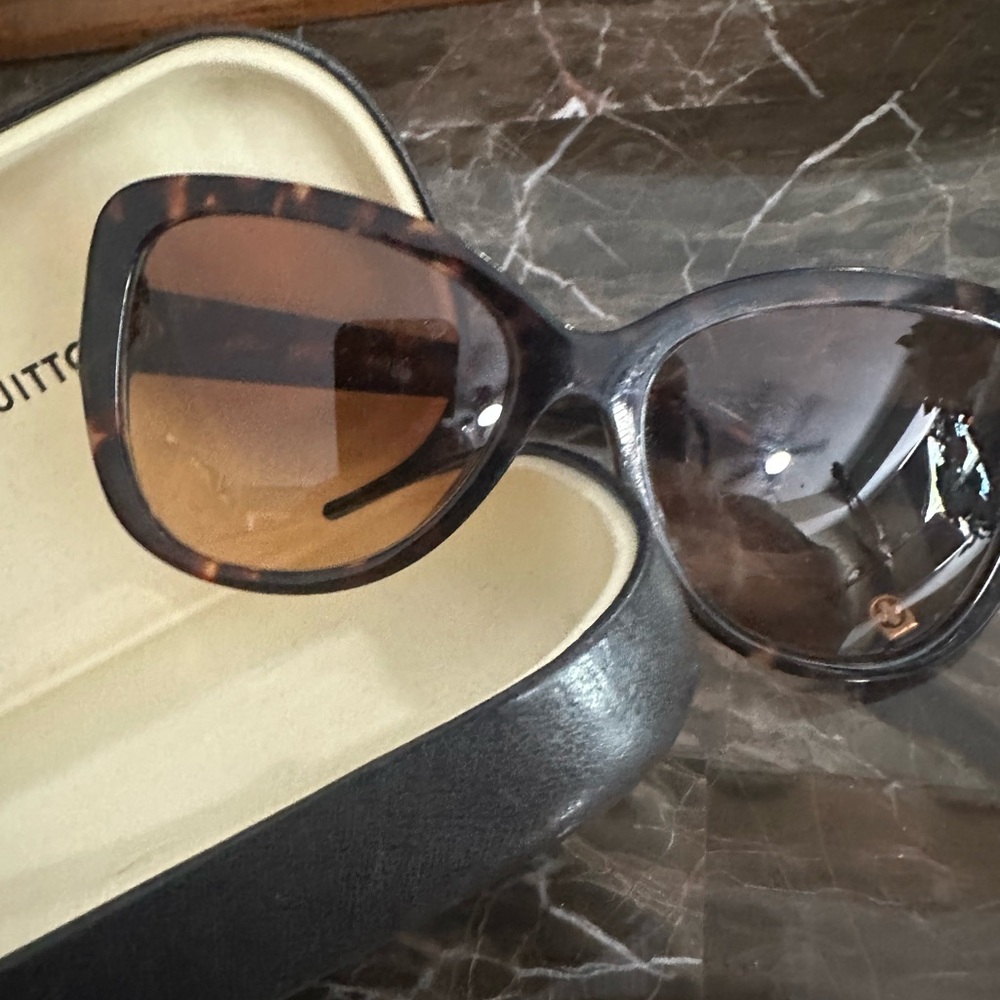 Louis Vuitton Brown and Black Sunglasses